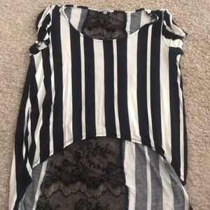 Charlotte Russe striped shirt